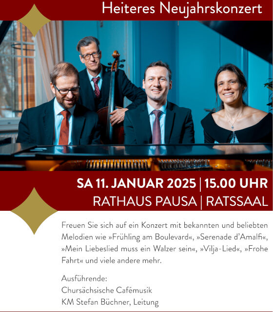 Neujahrskonzert am 11. Januar 2025