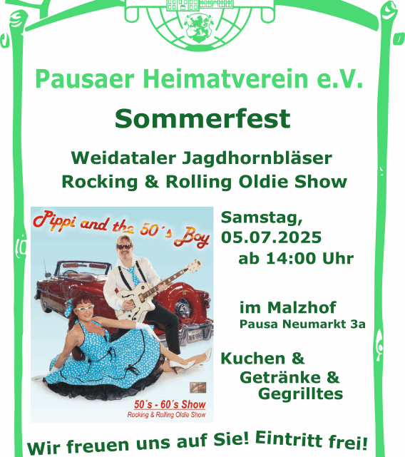 Sommerfest am 5. Juli 2025