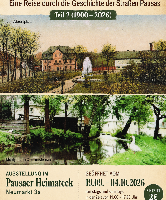 Neue Ausstellung des Heimatvereins: ”Straßen, Häuser, Menschen“ Teil Ⅱ